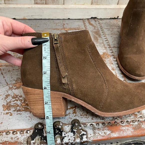Madewell Janice Suede Ankle Zip Boots - Picture 14 of 14